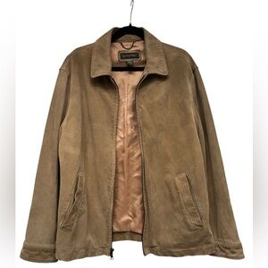 Banana Republic mens leather jacket